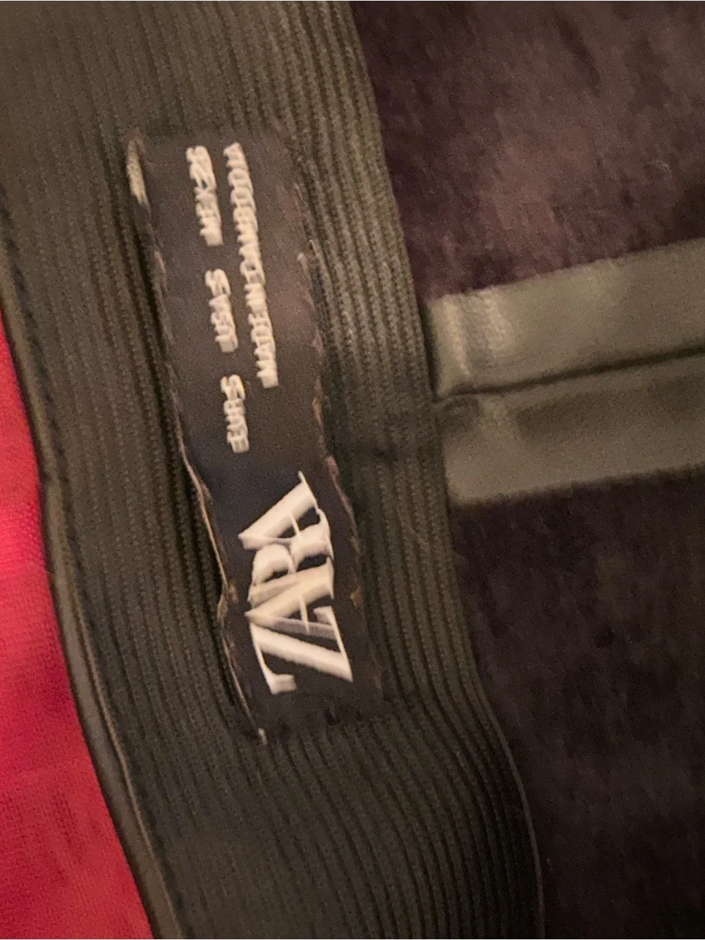 Zara leggings faux trousers